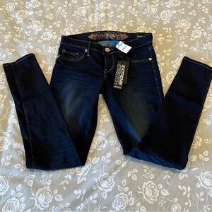 New Express Jean Legging Stella Regular Fit Low Rise Extreme Stretch 4R